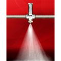 No Drip Siphon Fed Atomizing Nozzles Positively Stop Liquid Flow.