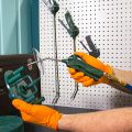 The VariBlast Precision Safety Air Gun removes dirt and debris from a blind hole before reassembly.