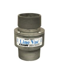 The hardened alloy Heavy Duty Threaded Line Vacs have the advantage of impressive wear resistance and the convenience of easy pipe attachment.