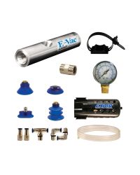 Model 812002 2.3 SCFM E-Vac High Vacuum Generator Deluxe Kit (Non-Porous)