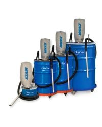 Chip Vac Systems are available in 5