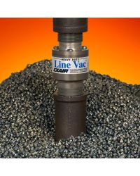 The Heavy Duty Threaded Line Vac is tough enough to convey steel shot!