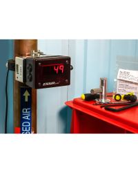 EXAIR's Hot Tap Digital Flowmeter allows for installation under pressure.