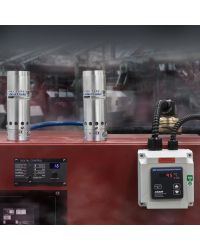 Dual Cabinet Cooler systems combat heat loads up to 5600 Btu/hr.
