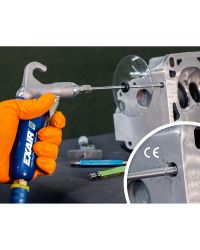 The Model 1210-CS Soft Grip Safety Air Gun keeps a drilling process free of machined spirals.