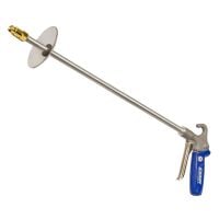 Model 1220-24-CS Soft Grip Safety Air Gun with Model 1002 Air Nozzle, 24" Alum. Ext Pipe & Chip Shield