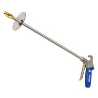 Model 1220-72-CS Soft Grip Safety Air Gun with Model 1002 Air Nozzle, 72" Alum. Ext Pipe & Chip Shield