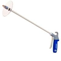 Model 1229-48-CS Soft Grip Safety Air Gun with Model 1126 Flat Air Nozzle, 48" Alum. Ext Pipe & Chip Shield