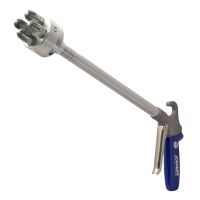 Model 1240-12 Soft Grip Safety Air Gun with Model 1111-4 Air Nozzle Cluster and 12" Alum. Ext Pipe