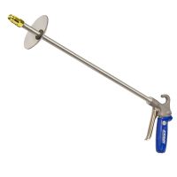 Model 1270-24-CS Soft Grip Safety Air Gun with Model 1003 Air Nozzle, 24" Alum. Ext Pipe & Chip Shield