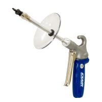 Model 1297-PEEK-12-CS Soft Grip Safety Air Gun with Model 1109-PEEK Air Nozzle, 12" Alum. Ext Pipe & Chip Shield