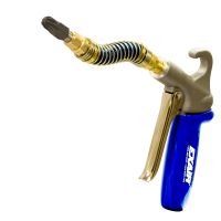 Model 1299-PEEK-12SSH Soft Grip Safety Air Gun with Model 1102-PEEK Air Nozzle and 12" SSH