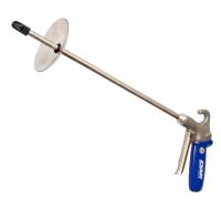 Model 1299-PEEK-18-CS Soft Grip Safety Air Gun with Model 1102-PEEK Air Nozzle, 18" Alum. Ext Pipe & Chip Shield