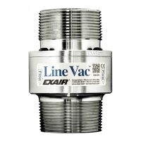 Model 141250-316 2-1/2 NPT Type 316 St. St. Threaded Line Vac