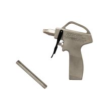 Model 1629-12 VariBlast Compact Safety Air Gun with Model 1126 1" Flat Air Nozzle and 12" Alum. Ext Pipe