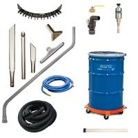 Model 6395-30 30 Gallon High Lift Premium Reversible Drum Vac System