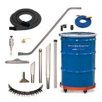 Model 6396 55 Gallon Premium Reversible Drum Vac System