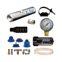 Model 802005H 5.4 SCFM E-Vac Low Vacuum Generator Deluxe Kit with Standard Muffler (Porous)