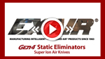 EXAIR Super Ion Air Knife video